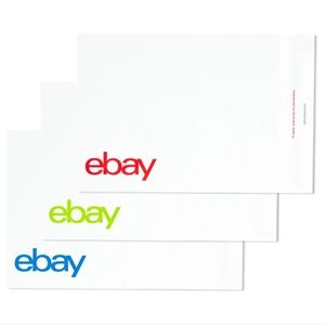 20 eBay Mailers- 10" x 12.5" Polymailer (No padding) – Color Logo